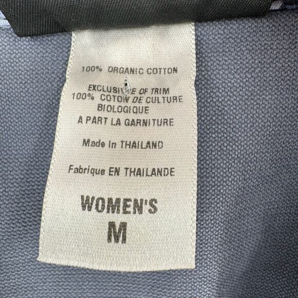 Vintage PATAGONIA Broken Twill Jacket Women's Size Medium Slate Blue/Gray - Picture 9 of 13